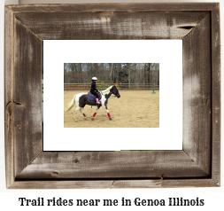 trail rides near me in Genoa, Illinois